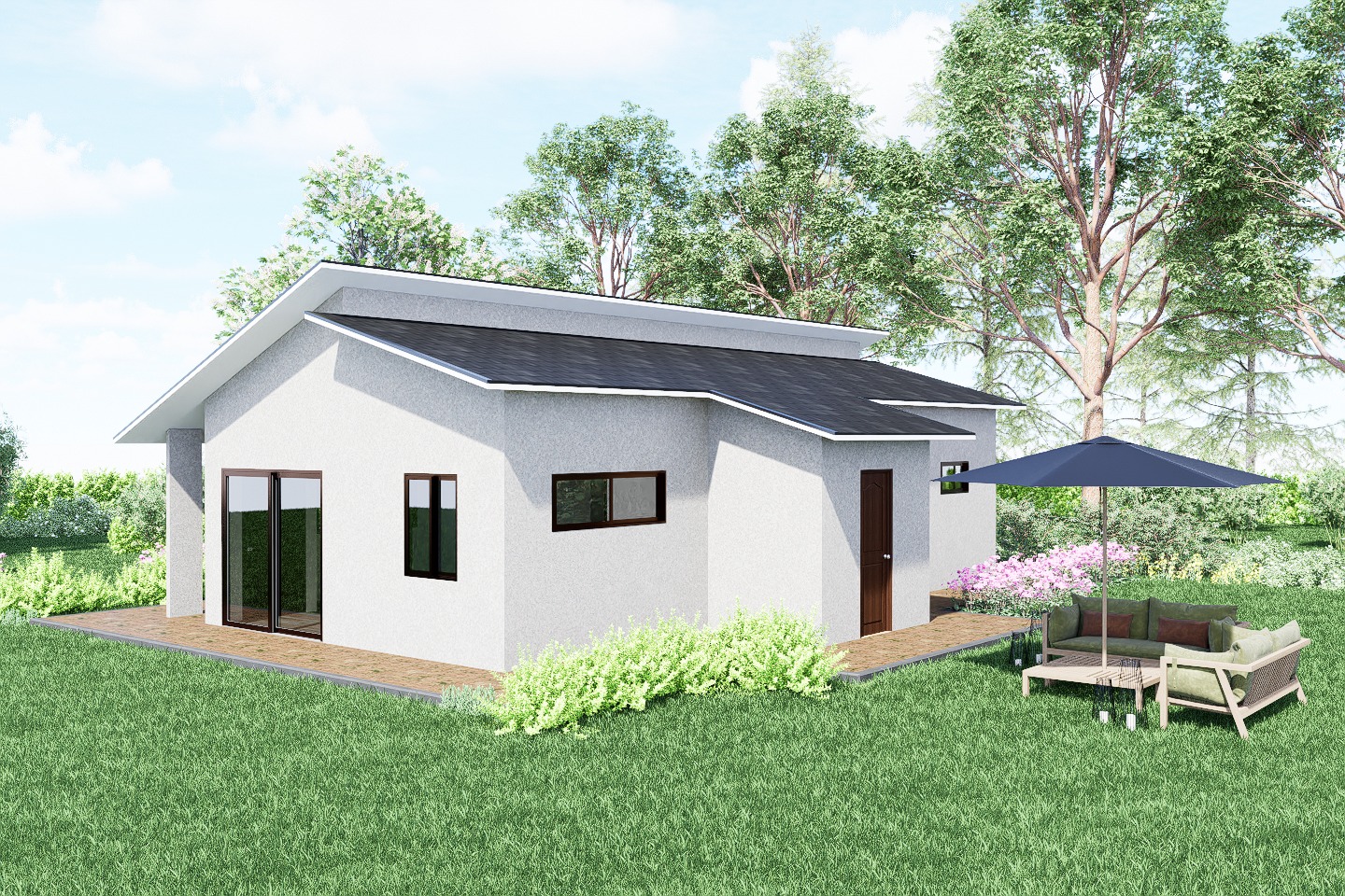 casa prefabricada 70 mts