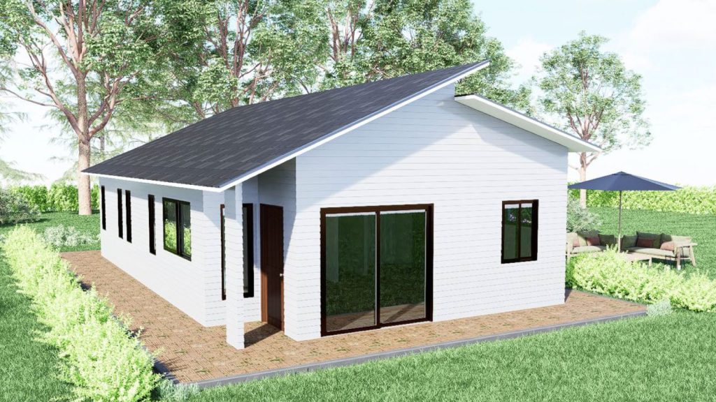 casas prefabricadas green valley 72m2